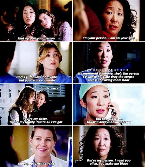 Here are quotes i found (up until cristina left) from all the times meredith and cristina were best friend goals! add a caption - image #2912802 by taraa on Favim.com