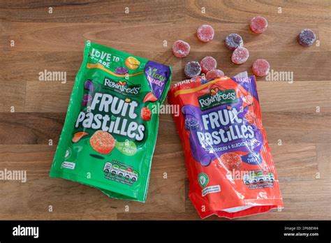 Packets Of Rowntrees Fruit Pastilles Now Owned By Nestlé Advertising