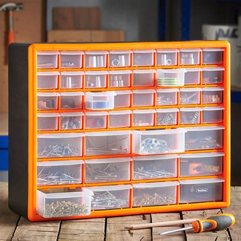 vonhaus 44 multi drawer organiser nail bolt screw craft bit storage cabinet unit 5060351499781