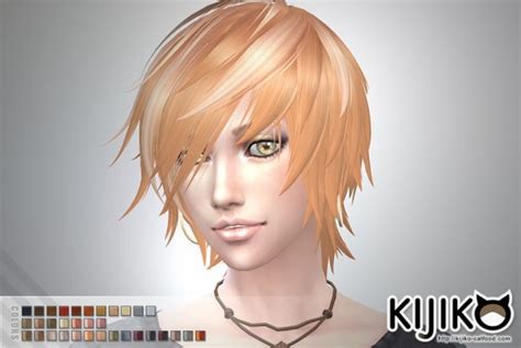 Kijiko Simss Hairstyles Sims 4 Hairs