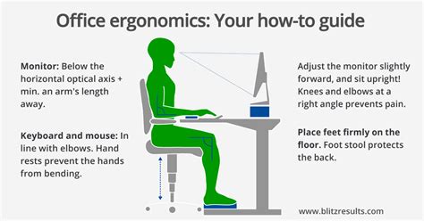 Ergonomic Office Calculate Chair And Standing Desk Height