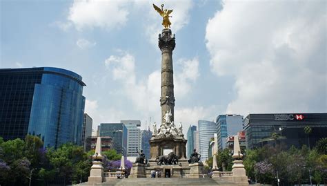 Monumento A La Independencia En La Ciudad De México Turimexico