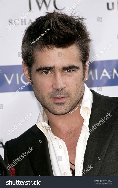Colin Farrell Miami Vice Premiere Manns Stock Photo 180068468