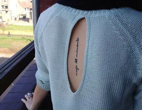 28 Sassy Tattoo Designs For The Spine
