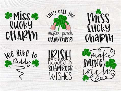 St Patricks Day Svg Bundle Irish Svg Lucky Svg St Etsy
