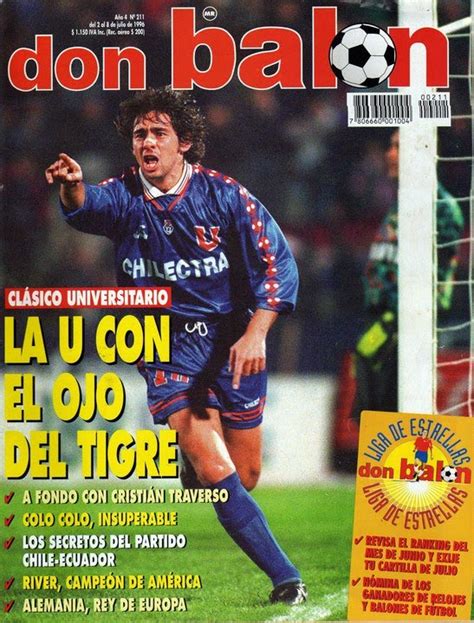 2 de abril de 1995 lugar: U. Católica 0-3 U. DE CHILE. 13° Fecha, T. Nacional 1996 ...