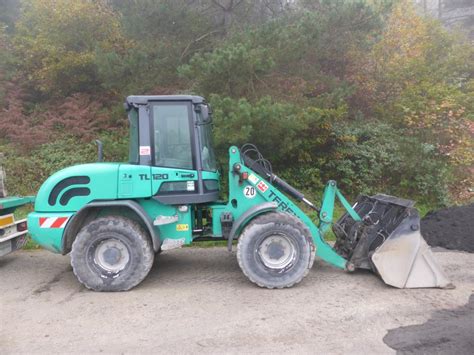 Terex Tl 120 Abgestellt Auf Einem Parkplatz An Der B52 Am 24102014