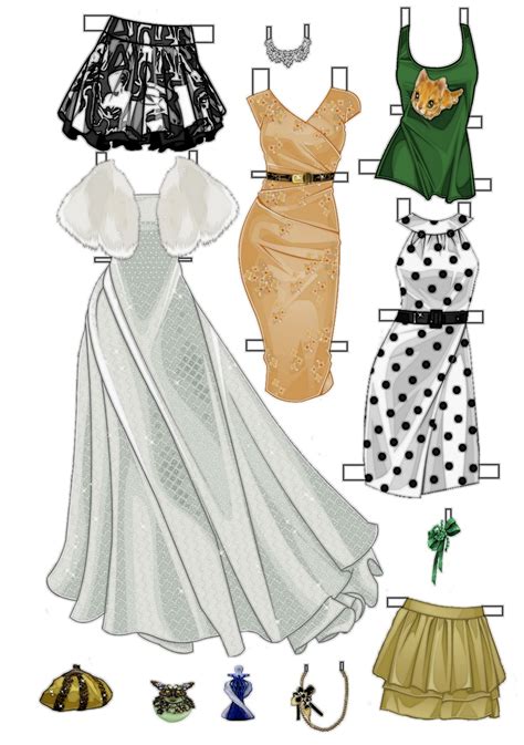 Printable Clothes For Paper Dolls