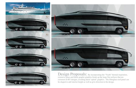 Samples Of Design Work I Did On A Concept Rv For Monaco Rv Concept