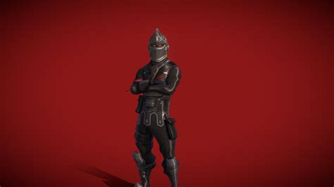 Fortnite Black Knight 70 Tier Battle Pass Skin Download Free 3d Model