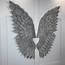 Gilt Metal Feathered Angel Wings Blue Grey – Cowshed Interiors