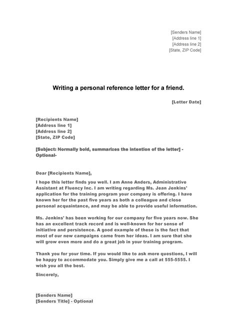 how to write a character reference letter for someone going to court