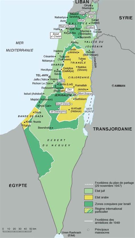 Carte Israel Image Et Plan Arts Et Voyages