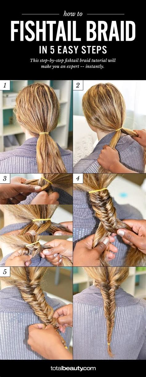 How To Do A Fishtail Braid In 5 Easy Steps Fish Tail Braid Goddess