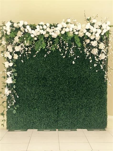 Your wedding day is going to be perfect, choose a photo booth rental that is too. Photo booth backdrop | Wall backdrops, Flower backdrop, Wedding decorations