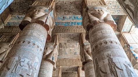 Premium Photo Dendera Temple Or Temple Of Hathor Egypt Dendera Denderah Is A Small Town In Egypt