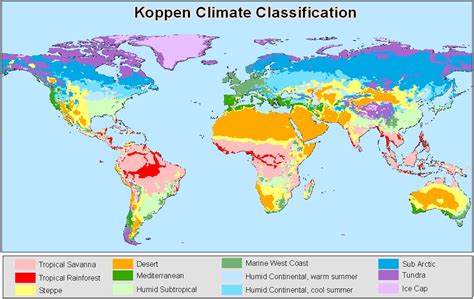 Koppen Climate Classificationlyr