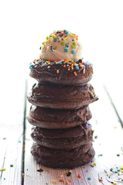Vegan Gooey Chocolate Doughnuts And A Giveaway Half Baked Harvest