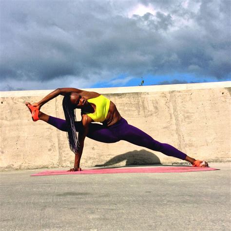 Yoga Fitness Inspiration Black Yoga Black Girl Yoga Yoga Inspiration Advanced Yoga Black