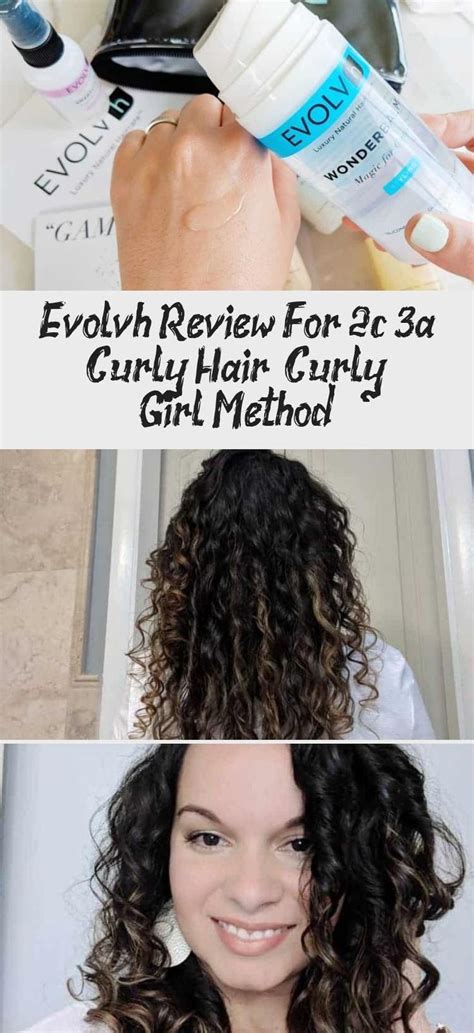 Sometimes my hair looks like it's all 3a curls and other times you can see the 2b hair under the 2c waves and 3a curls. Evolvh Review For 2c 3a Curly Hair - Curly Girl Method ...