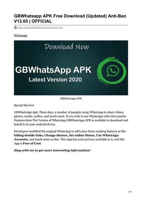 How To Install Gbwhatsapp On Your Android Smartphone Istorevault