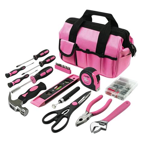 Allied Tools® 49009 76 Piece Project And Repair Tool Set In Pink Tool
