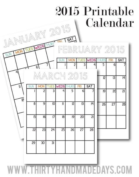 Blank 7 Day Calendar To Print Calendar Inspiration Design Unique 7