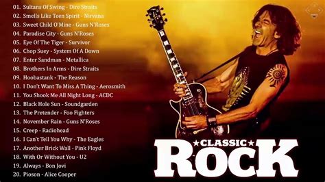 La Mejor Colección De Rock Clásico Canciones De Rock Clásico De La