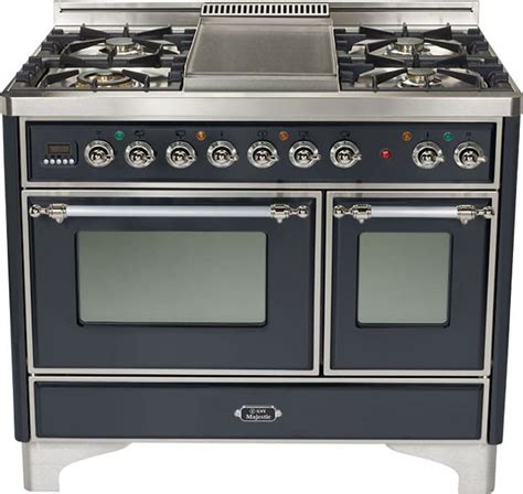 Ilve Umd100smpmx 40 Inch Traditional Style Dual Fuel Range With 4