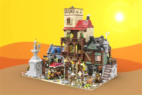 Lego Ideas Modular Medieval Village