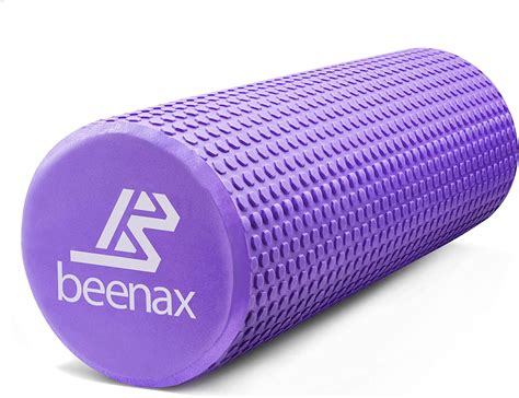 Beenax Foam Roller 44cm Lightweight Muscle Roller For Fitness Pilates Yoga Physio Trigger