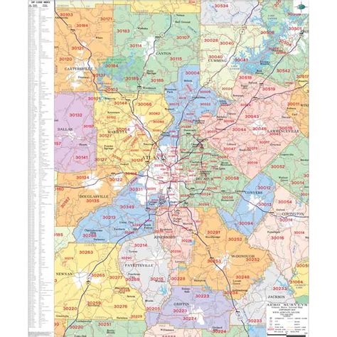 Lawrenceville Ga Zip Codes Map Lake Livingston State Park Map