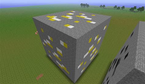 Giant Gold Ore Block Minecraft Map