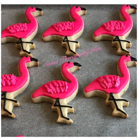 Flamingo Sugar Cookies Fancy Cookies Cookies Sugar Cookies