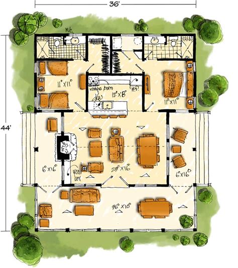 Small House Plans For Seniors 13 Small House Design Idea 4 X 5