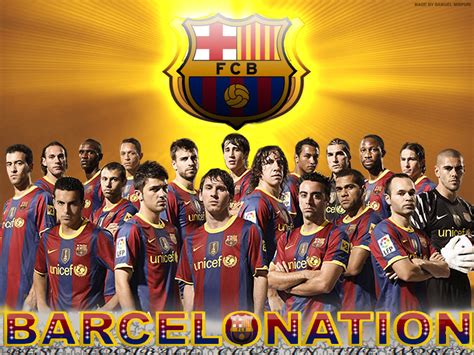 Season 2010/11 Squad - FC Barcelona Wallpaper (22615439) - Fanpop