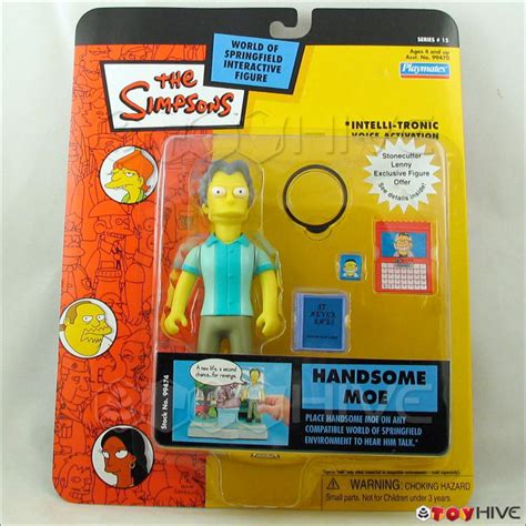 Simpsons Playmates Interactive Handsome Moe Series 15 World Of Springfield Ebay