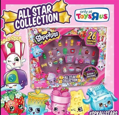 Shopkins All Star Collection All Seasons Even 7 Mystery Edition