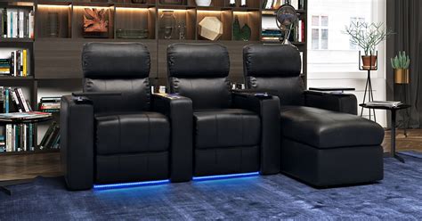 Selected just for you to furnish and decorate your home with stylish furniture and home decor. Home Theater Chaise Lounge | Chaise Lounger Sofa | Leather ...