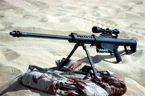 Barrett M82 Barrett M107 50 Caliber Sniper Rifle Armedkomando