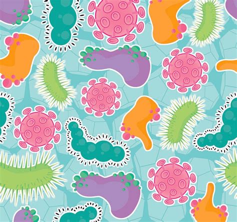 Bacteria Pattern By Ponychops On Deviantart