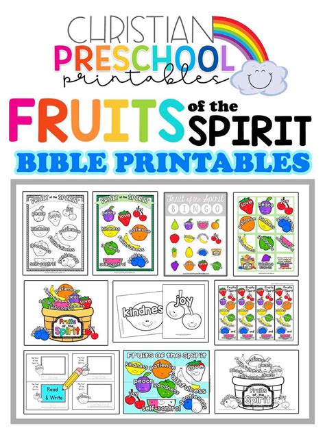 Fruit Of The Spirit Free Printables