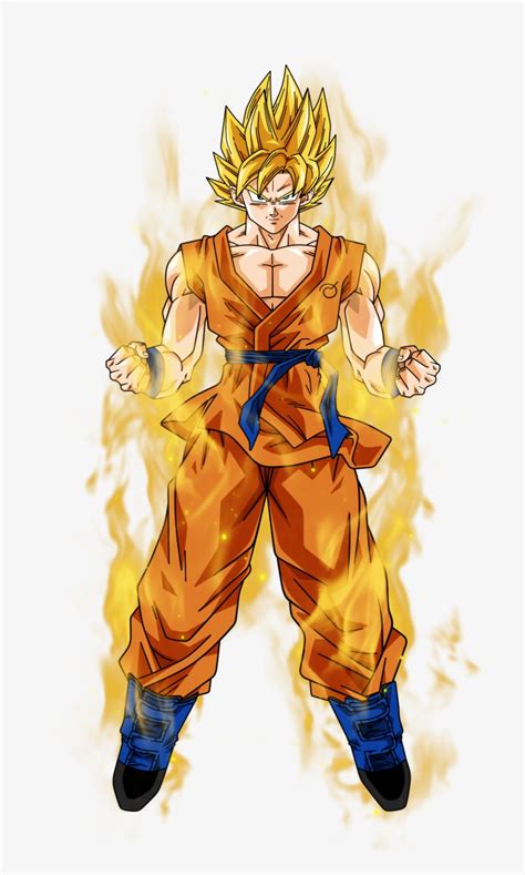 Goku Super Saiyan Aura By Bardocksonic On Deviantart Dragon Ball