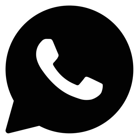 Whatsapp Logo Png Negro Images And Photos Finder