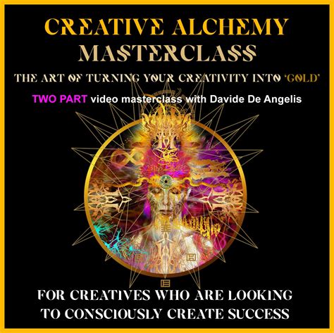 CREATIVE ALCHEMY MASTERCLASS - Davide De Angelis Visual Alchemy