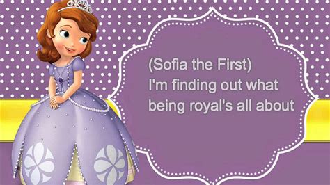Sofia The First Theme Song S With Emojis Tutorial Pics