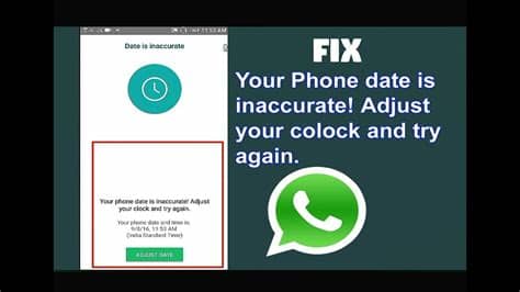 The popular messaging service has whatsapp users have been inundated with lengthy messages asking them to forward the message to others on their list if they want to continue using. Fix WhatsApp Error Your Phone Date Is Inaccurate Adjust ...