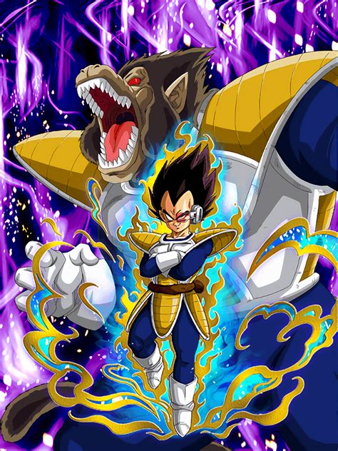 He spends most of his time with korin on korin tower, and usually delivers senzu beans to the dragon team. Warrior's Pride Vegeta (Giant Ape) | Dragon Ball Z Dokkan ...