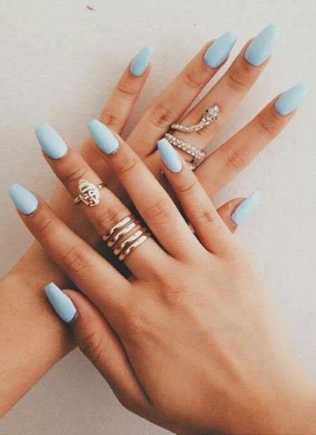 Did you scroll all this way to get facts about plain acrylic nails? Great Ideas for Acrylic Nails Summer Designs 2018 - Styles Art