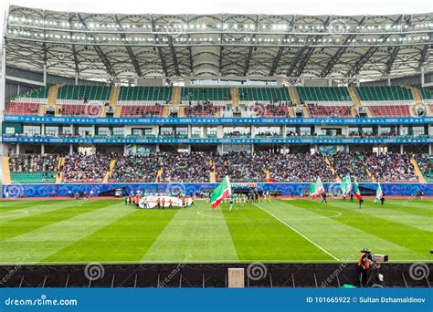 The Akhmat Arena Stadium In Grozny Chechnya Editorial Photography